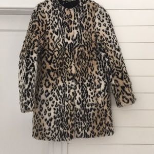 Cheetah fur coat